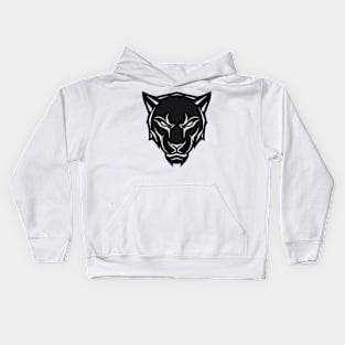 panther black head t-shirt Kids Hoodie